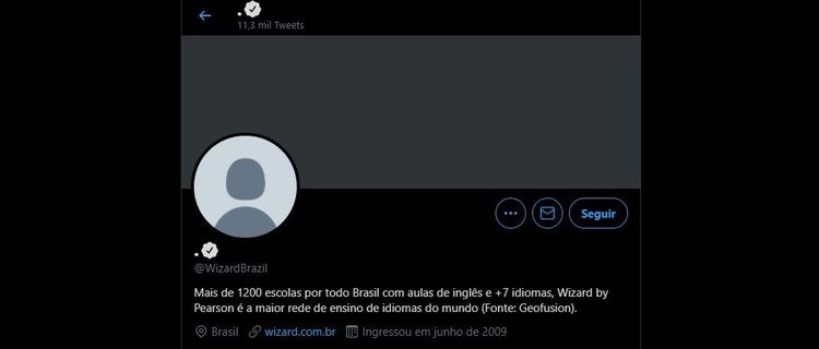 Após polêmica com Carlos Martins, perfil da Wizard no Twitter aparece sem nome e capa