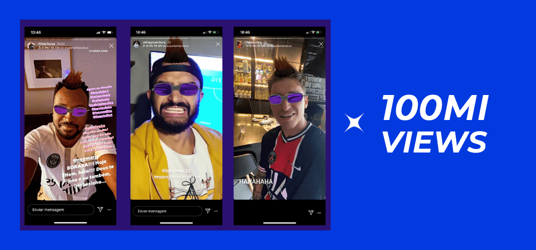 InstaFiltro desenvolve filtros de realidade aumentada que viralizam no Instagram