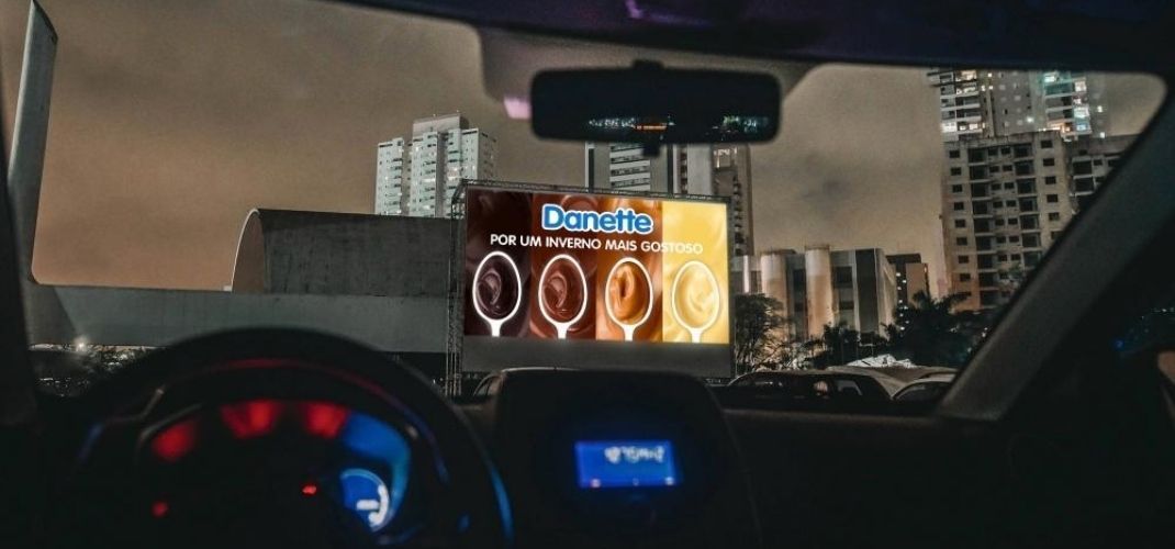 Danette vai distribuir mais de 3 mil produtos em sessões de cine Drive-in em São Paulo