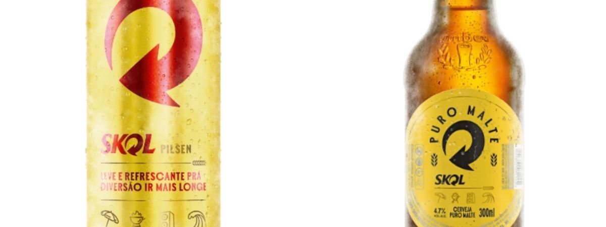 Skol apresenta nova embalagem com visual mais leve
