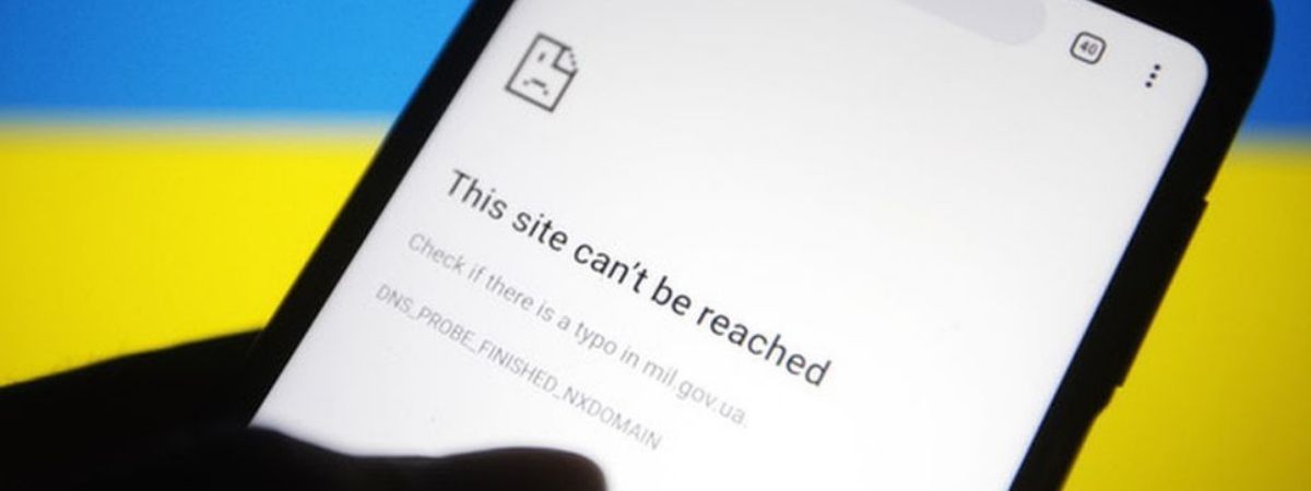 Sites da Ucrânia sofrem ataques cibernéticos