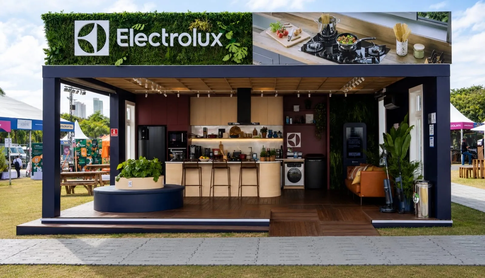 Electrolux celebra centenário no Brasil com ativações sensoriais e tecnologia no Taste São Paulo