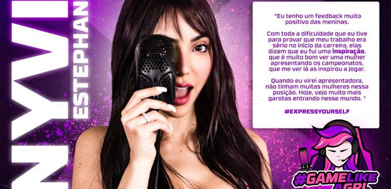 HyperX lança campanha #GameLikeAGrl para empoderar  mulheres gamer