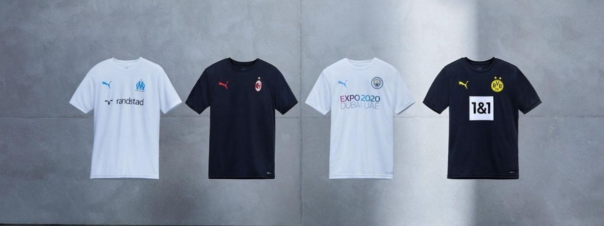 PUMA lança projeto RE:JERSEY, reciclando uniformes