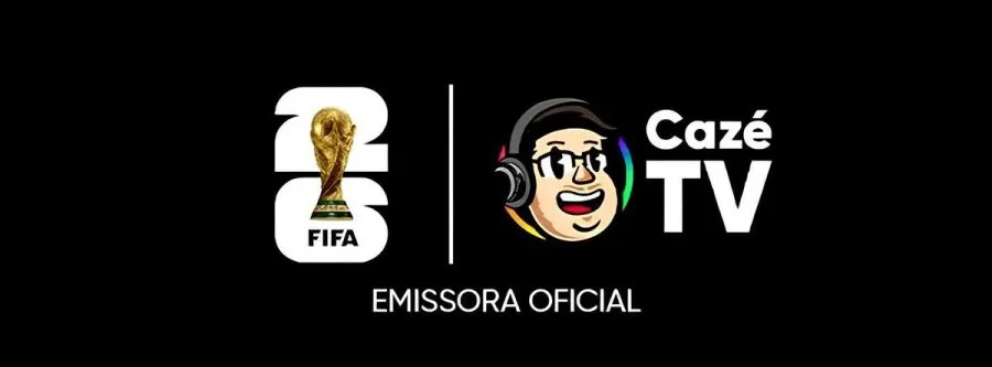 CazéTV e YouTube garantem 11 marcas para a Copa do Mundo de 2026
