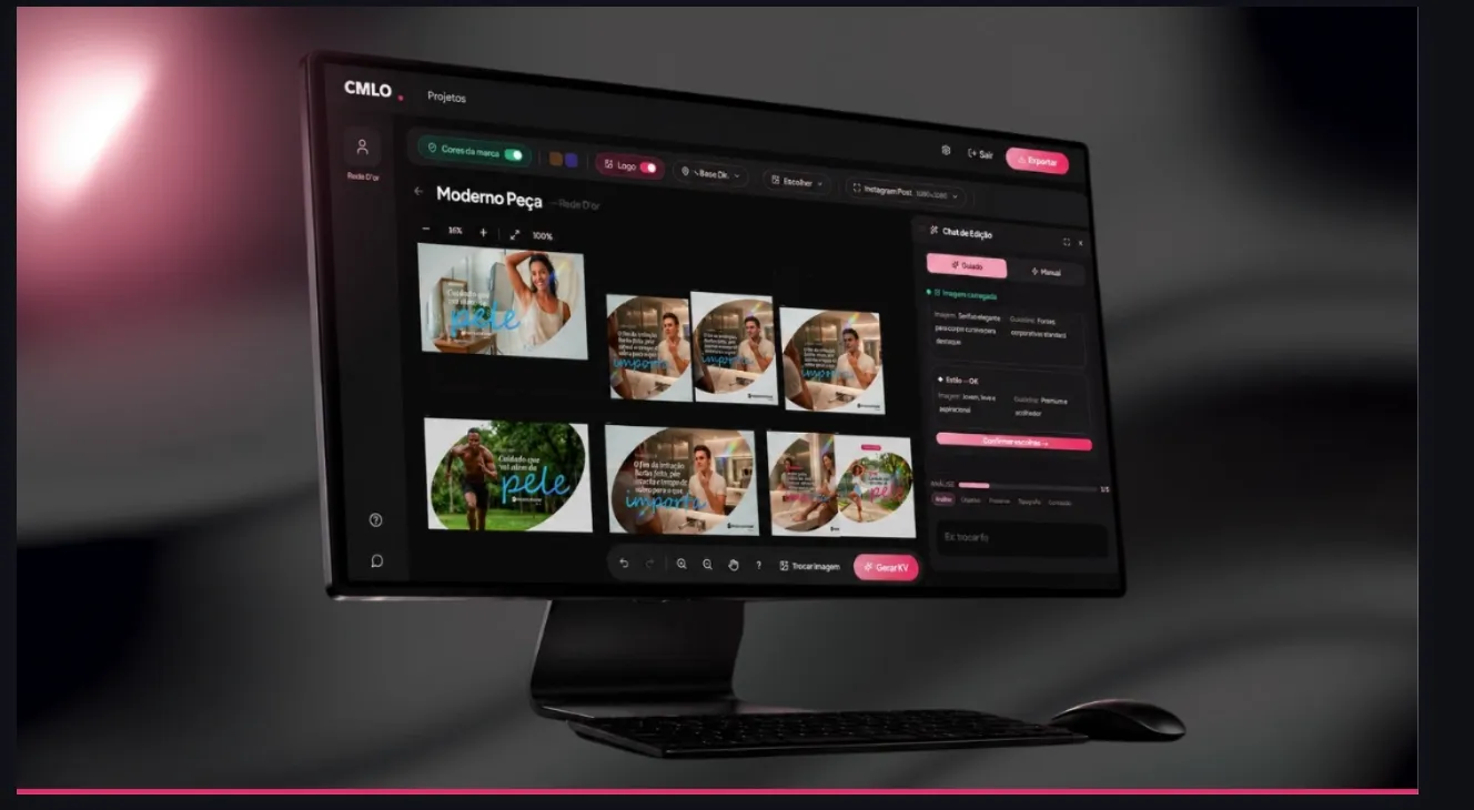Grupo CMLO&CO lança CMLO.Studio, plataforma de IA para automatizar desdobramento de campanhas