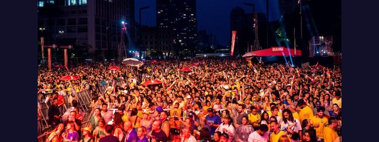 Arena Brahma FIFA Fan Festival transmite Brasil e Coreia do Sul com show especial