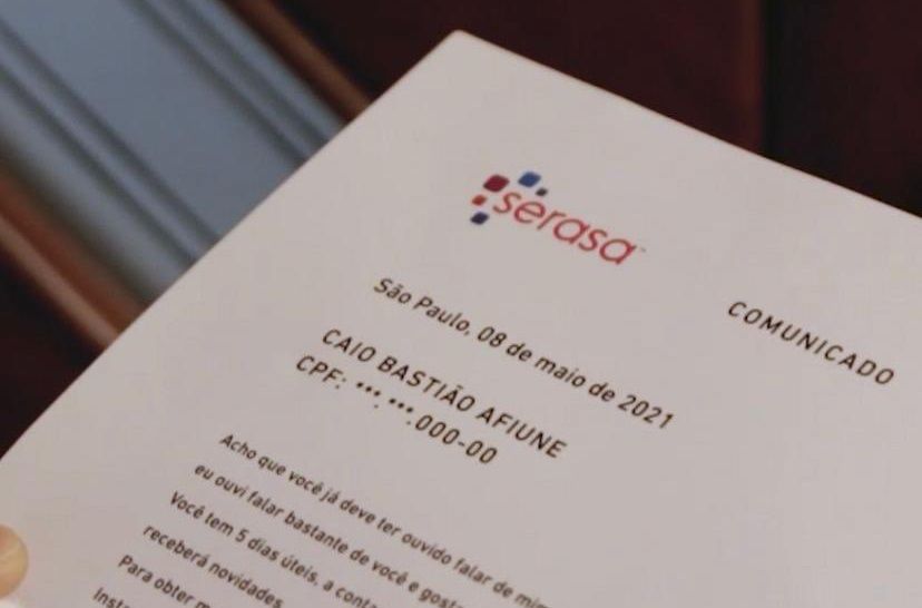 Ex-BBB Caio “caloteiro” participa de ação da Serasa