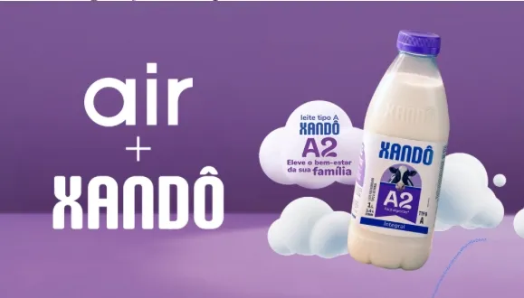 Xandô aposta em influenciadores para promover leite A2