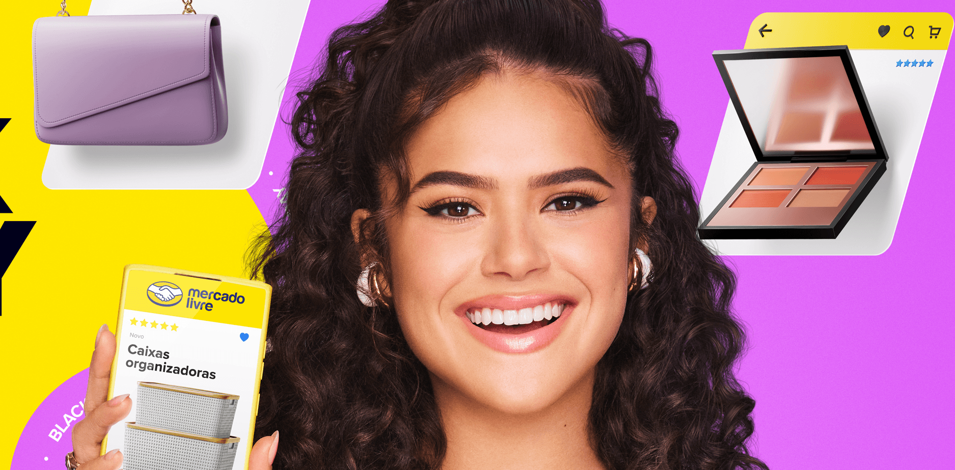 Mercado Livre lança campanha de Black Friday com Maisa e Mion