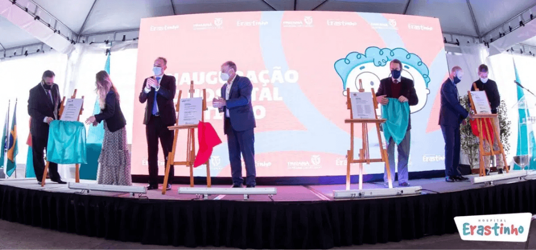 Em ação solidária, AirPromo doa produção do evento de inauguração do Hospital Erastinho
