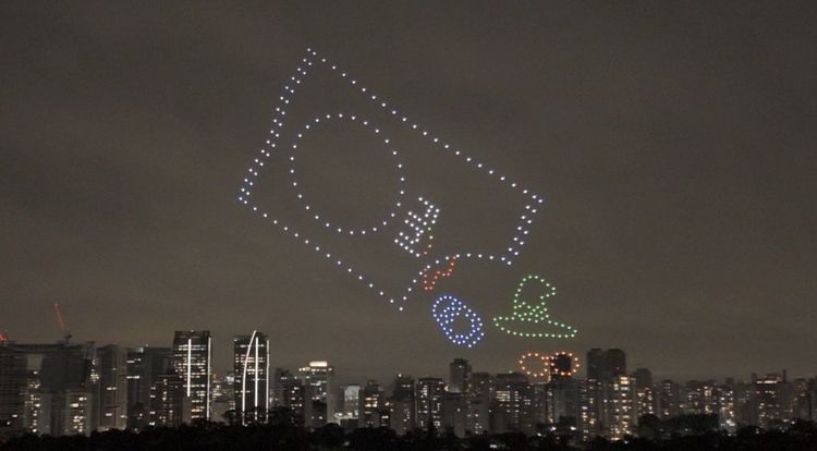 Fini homenageia Harry Potter com show de Drones