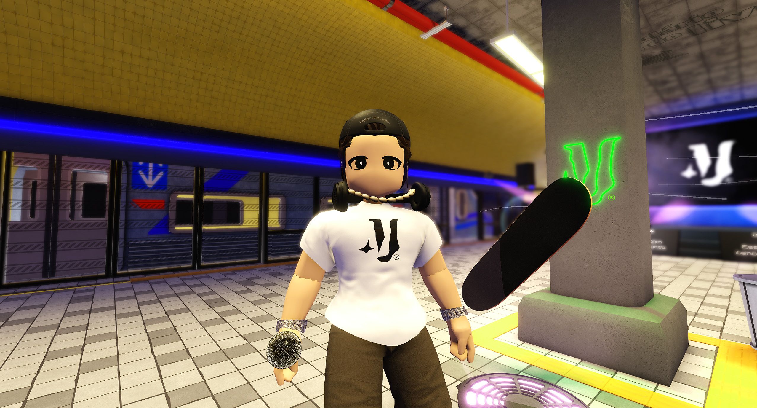 Roblox recebe experiência interativa inspirada no rapper Victor Massaki