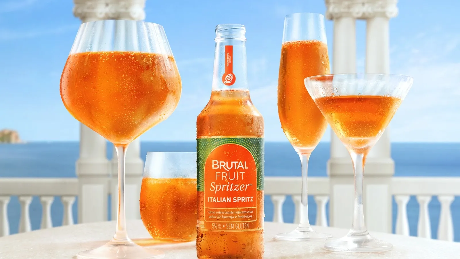 Brutal Fruit lança Italian Spritz em edição limitada no Brasil