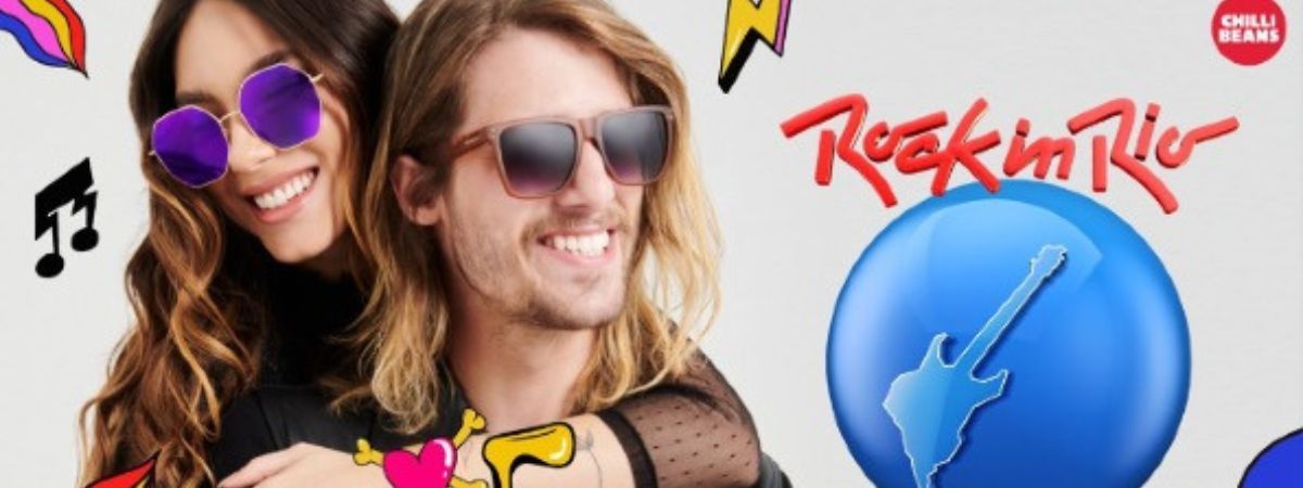 Chilli Beans lança coleção limitada e marca presença no Rock in Rio Brasil 2022