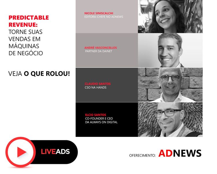 LIVEADS | Veja o que rolou | Predictable Revenue: Torne suas vendas em máquinas de negócio