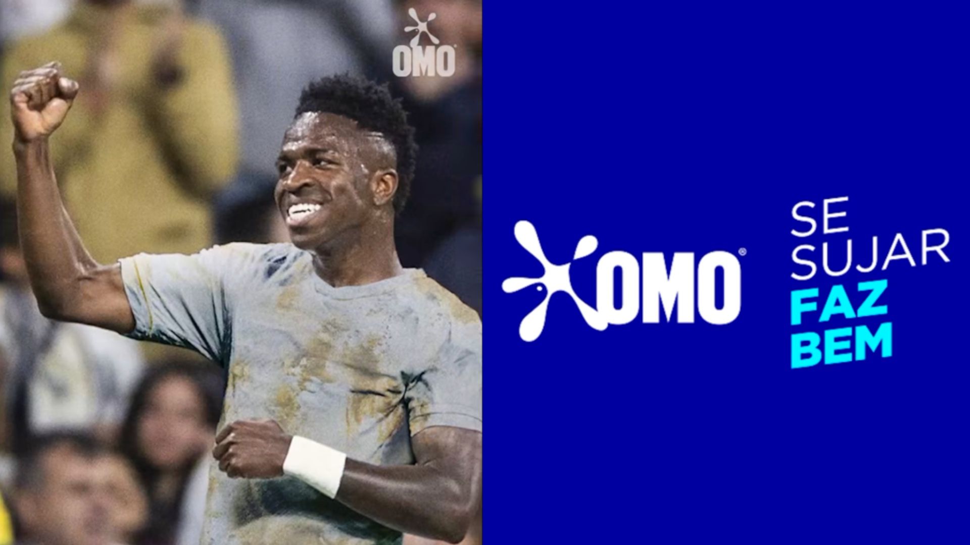 OMO e Vini Jr. lançam campanha focada em superação e conquistas