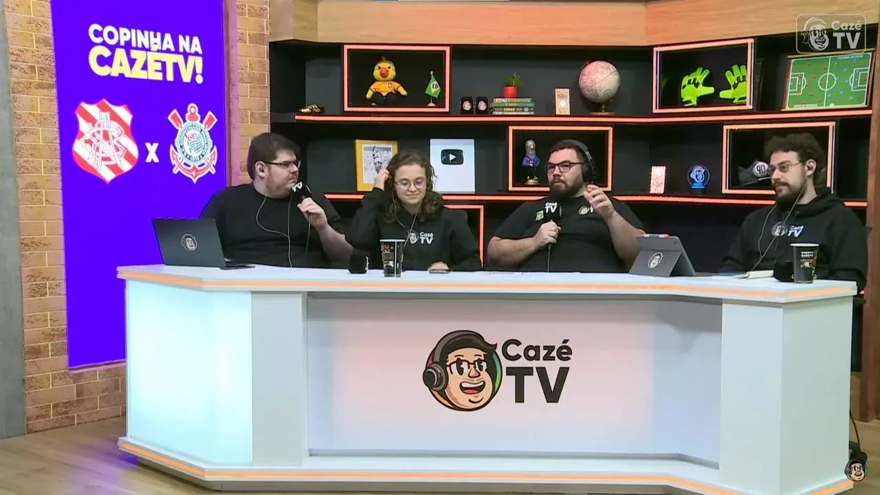CazéTV alcança 5 milhões de espectadores com transmissão da Copinha 2024