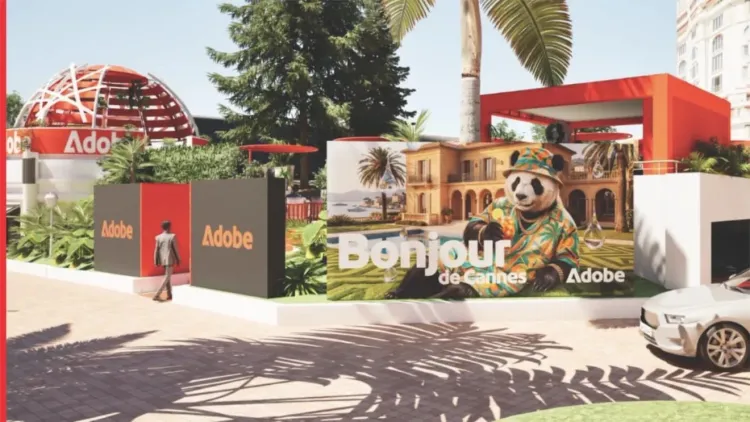 Maior aposta da Adobe em Cannes Lions 2026 estava na Creator Beach