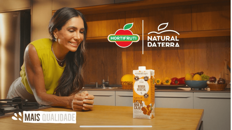 Natural da Terra lança campanha para divulgar sua marca própria