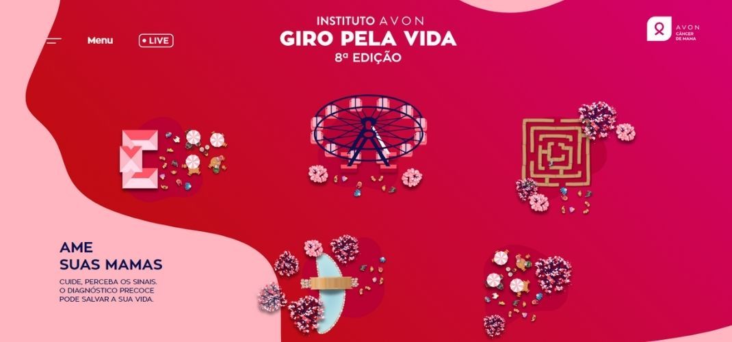Instituto Avon cria Giro pela Vida: ame suas mamas