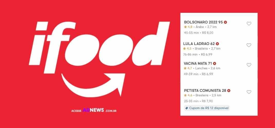 IFood sofre ataques com mensagens de extrema direita durante a noite