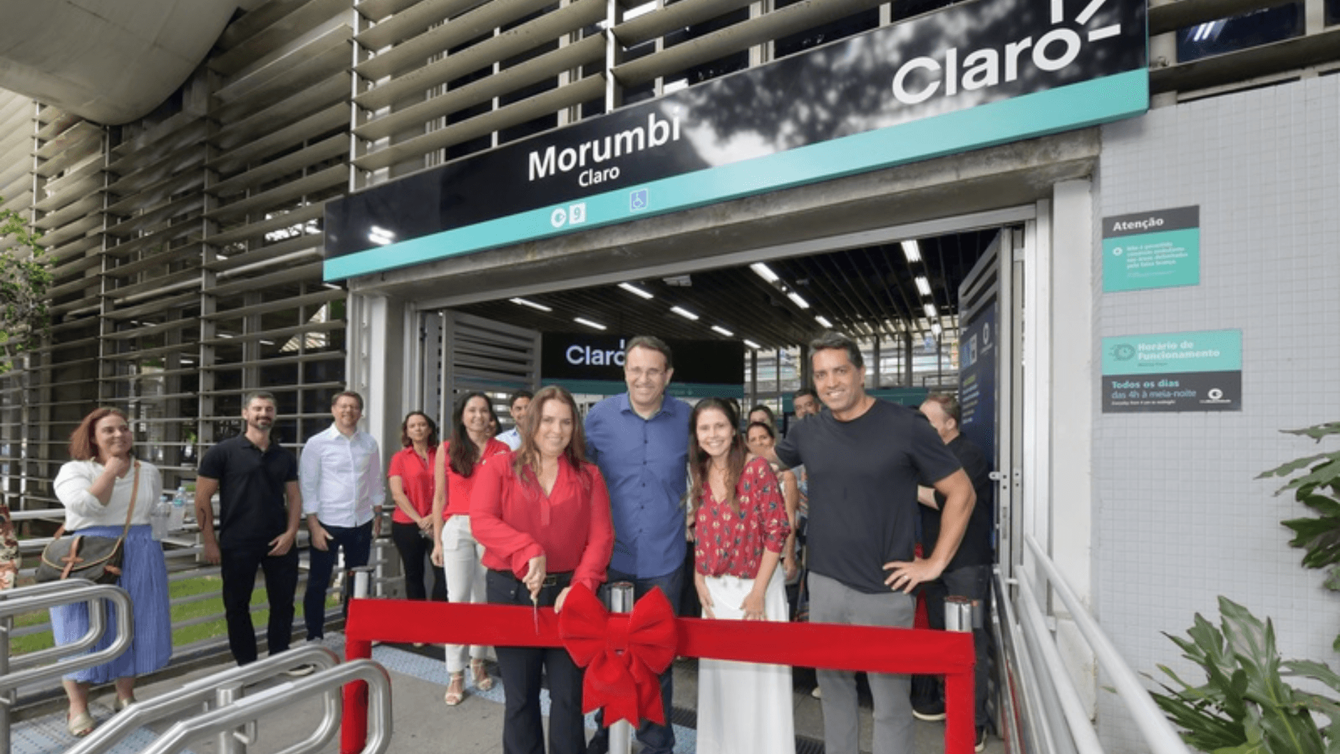 Claro assume naming rights da estação Morumbi e implementa ações de sustentabilidade  