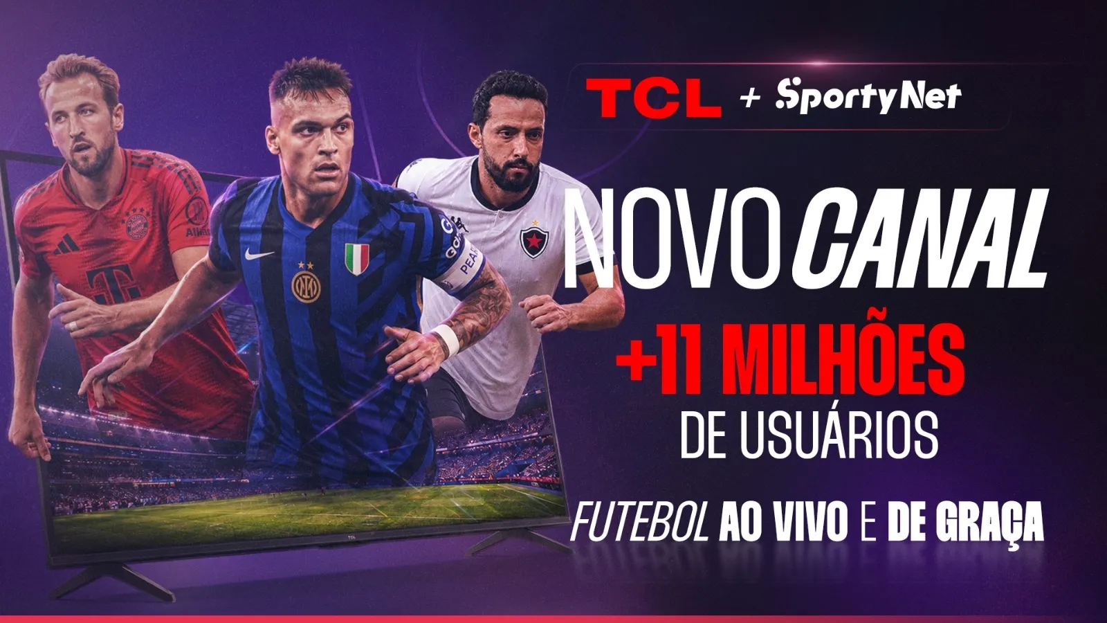 SportyNet estreia no TCL Channel e aposta em canais FAST para monetização e alcance de transmissão de futebol no Brasil