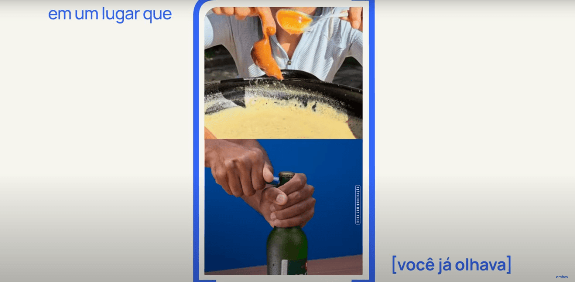 Ambev lança banco de vídeos satisfatórios