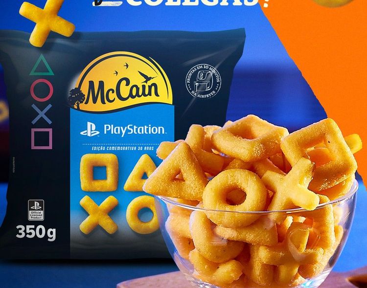 McCain cria fritas do PlayStation e faz live com influencers