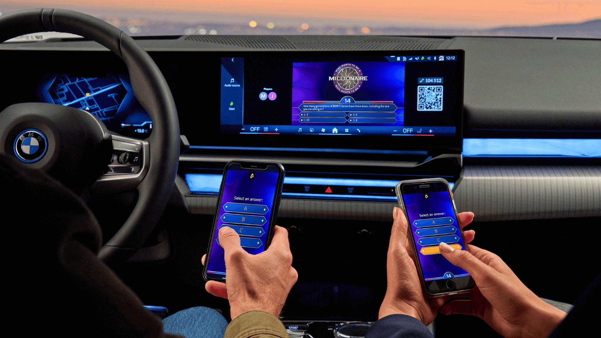 BMW e AirConsole apresentam plataforma de jogos para o BMW i5 na Gamescom 2023