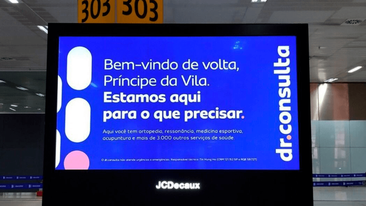 Dr. Consulta recepciona Neymar: “Estamos aqui para o que precisar”