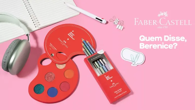 Quem Disse, Berenice? e Faber-Castell unem beleza e criatividade em collab