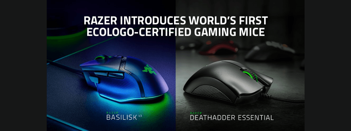 Razer cria os primeiros mouses gamer sustentáveis para Dia Mundial do Meio Ambiente
