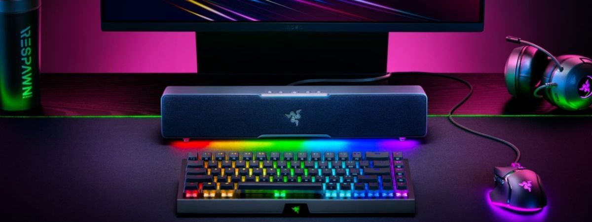 Razer apresenta Leviathan V2 X, novo soundbar compacto