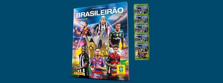 Panini lança álbum de figurinhas do Brasileirão 2022