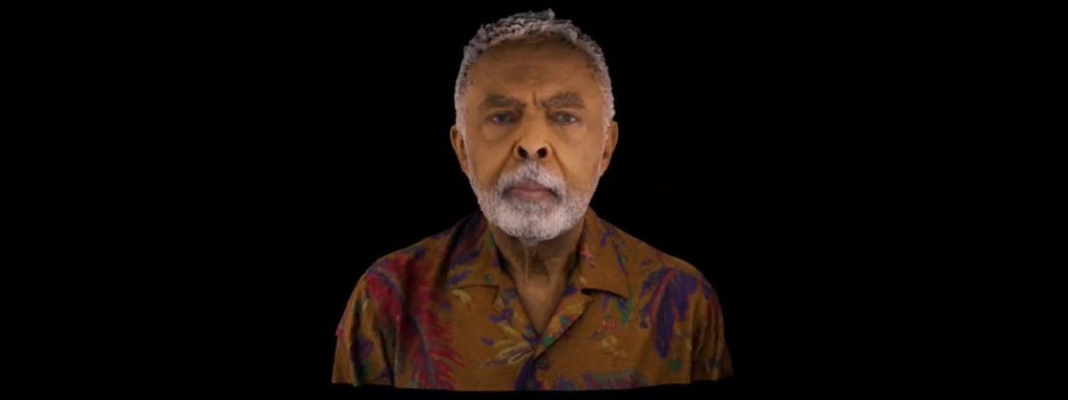 Gilberto Gil é homenageado por obra presente na Bienal de Arte Digital