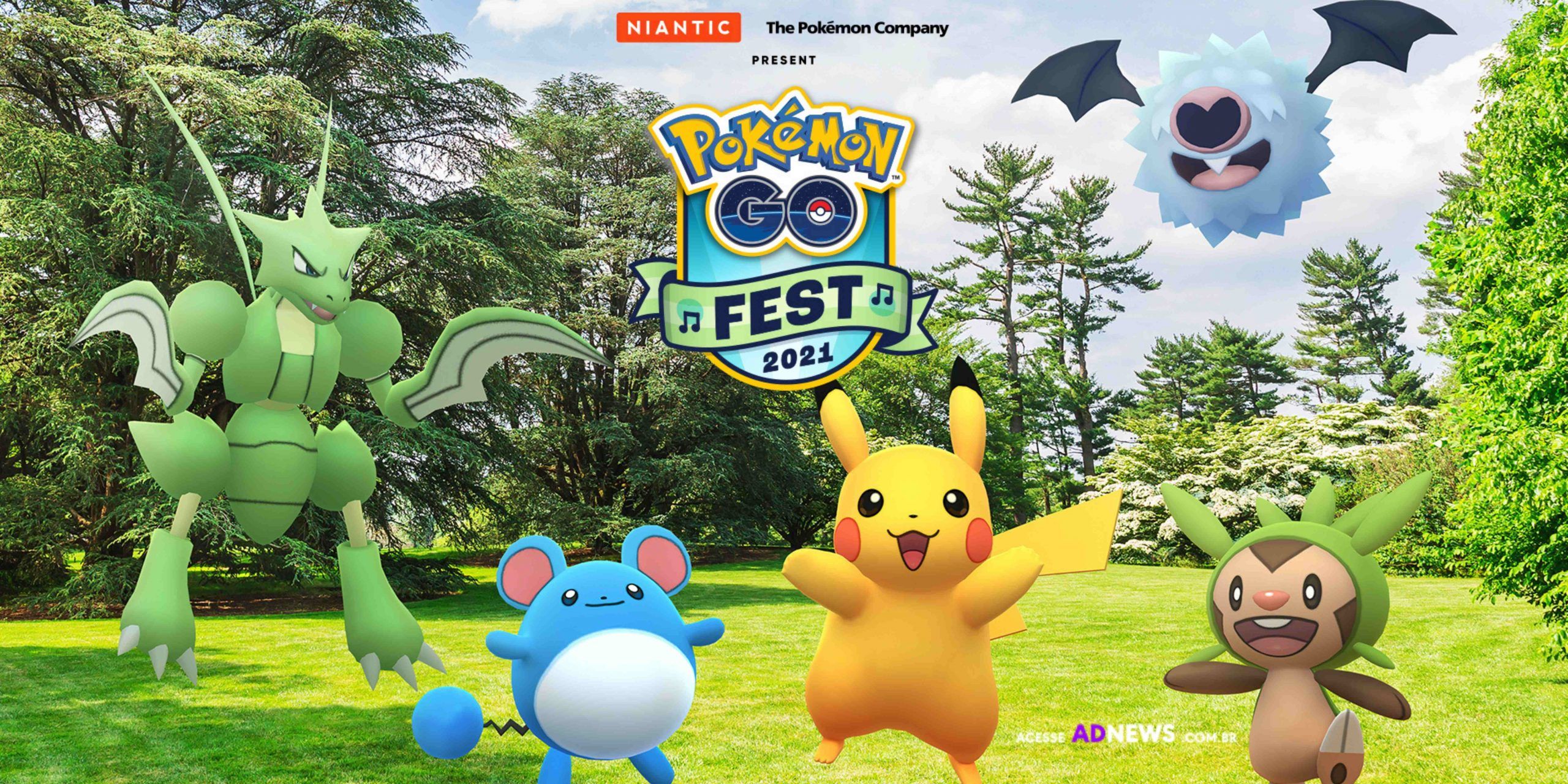 O Pokémon GO Fest 2021 retorna em julho