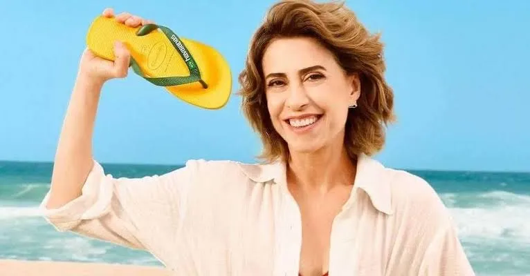 Havaianas vira alvo de boicote após campanha com Fernanda Torres