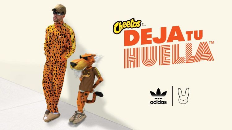 Cheetos, Adidas e Bad Bunny lançam coleção com tecnologia inovadora