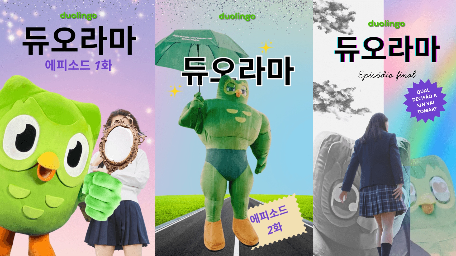 Duolingo lança curso de coreano no app com Duoramas