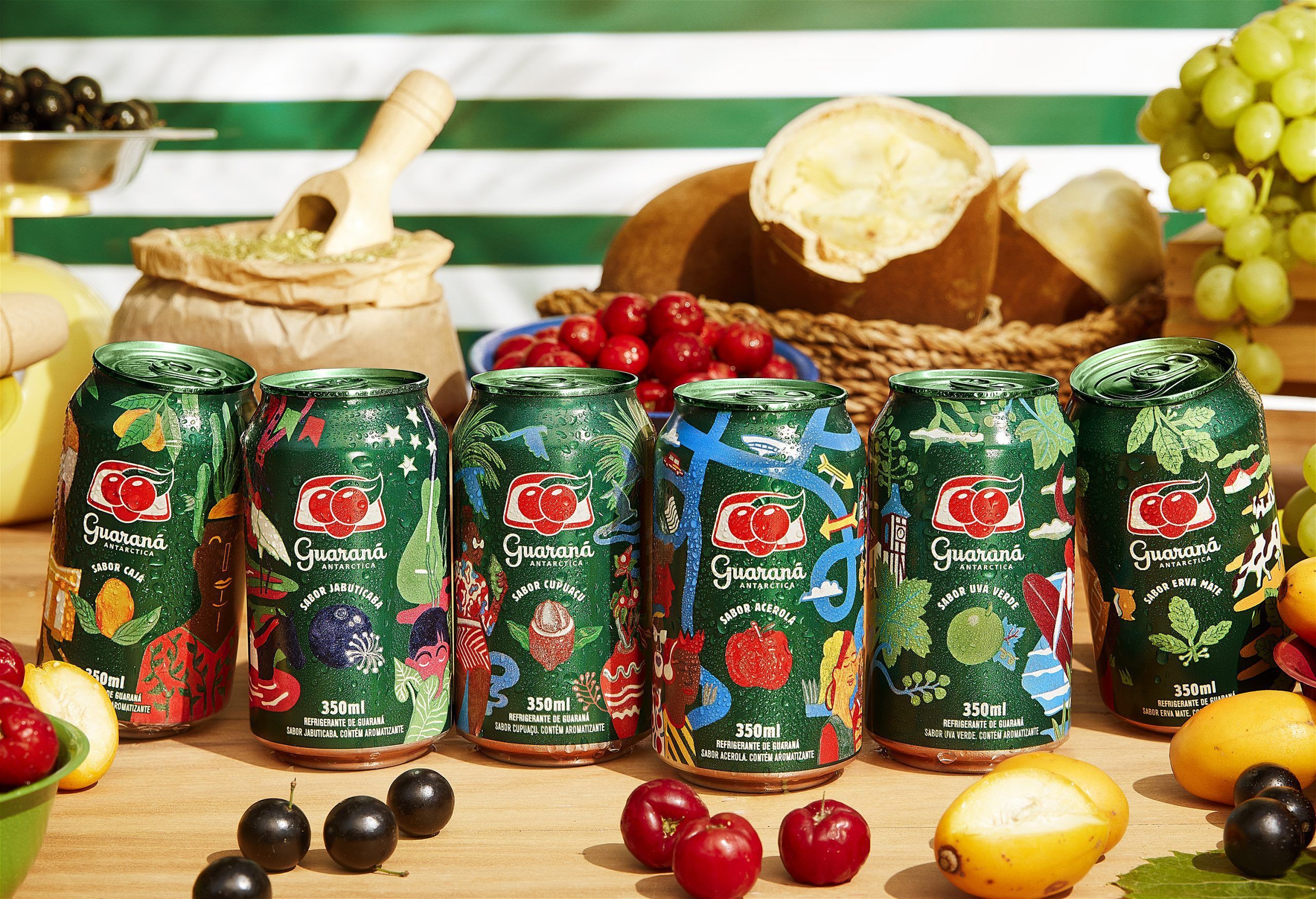 Guaraná Antarctica lança novos sabores no centenário da marca