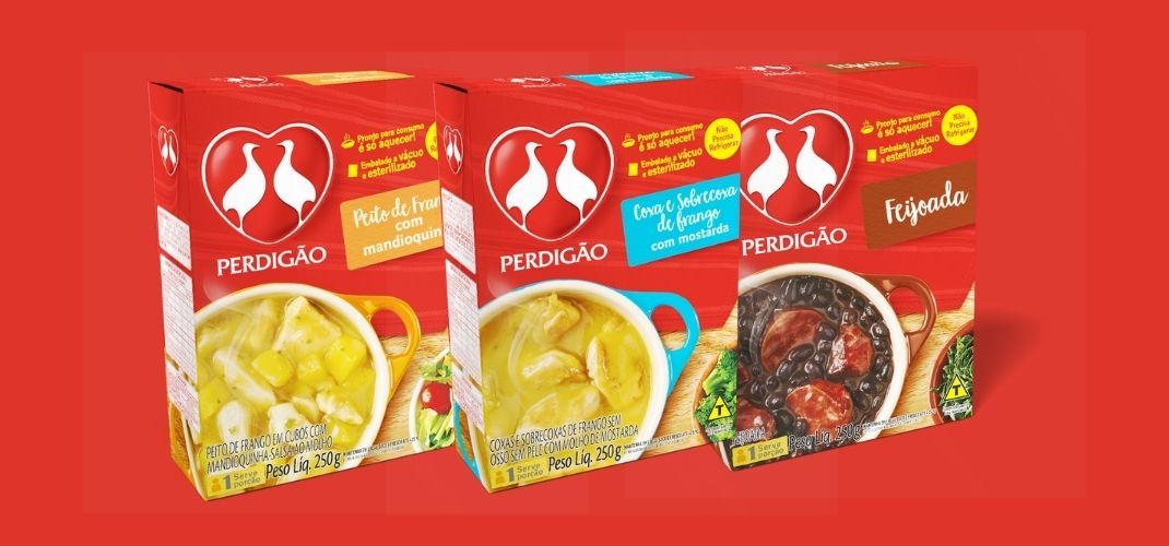 Perdigão inova com pratos prontos sem necessidade de refrigeração