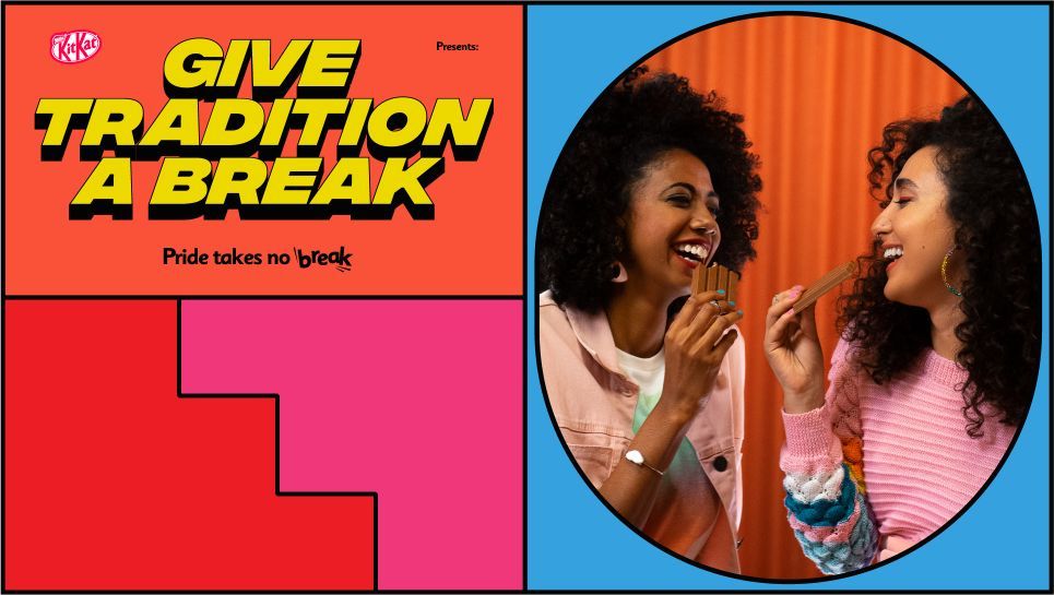 KitKat celebra orgulho LGBT+ em “Pride Takes no Break”