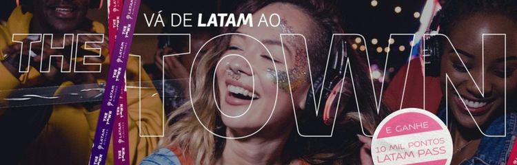 LATAM Pass dá 10 mil pontos em voos para festival de SP