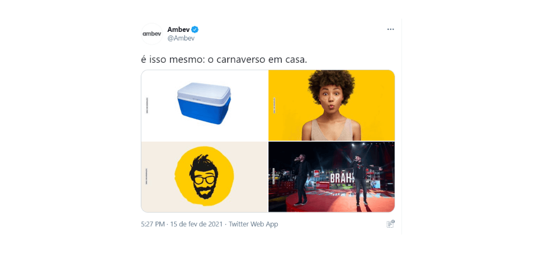 Como foi o Carnaval versão pandemia da Ambev?