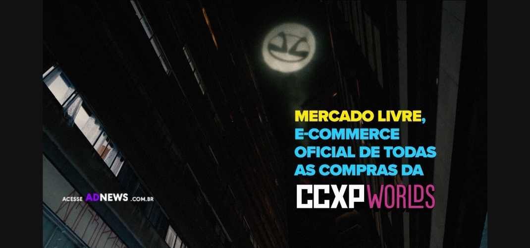 Mercado Livre recria icônico ‘bat sinal’ para anunciar patrocínio da CCXP Worlds 2021