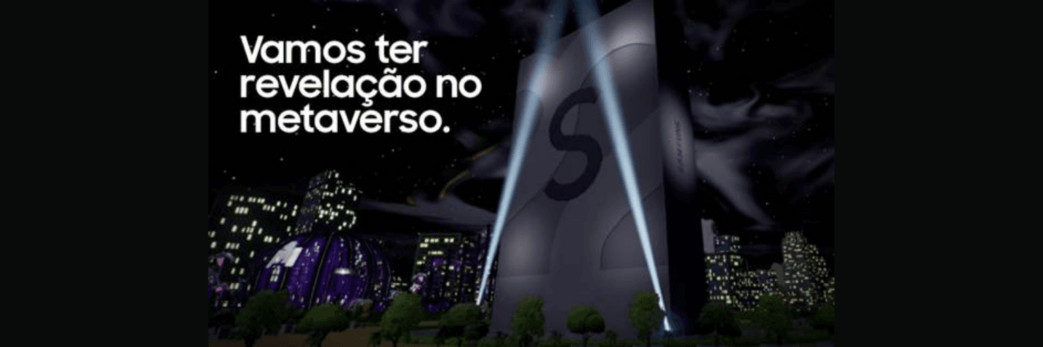 Samsung faz ação da linha Galaxy S22 5G no metaverso