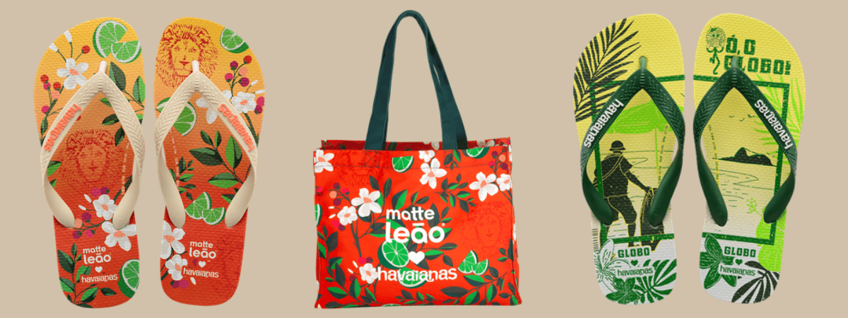 Havaianas, Biscoito Globo e Leão se unem para o verão