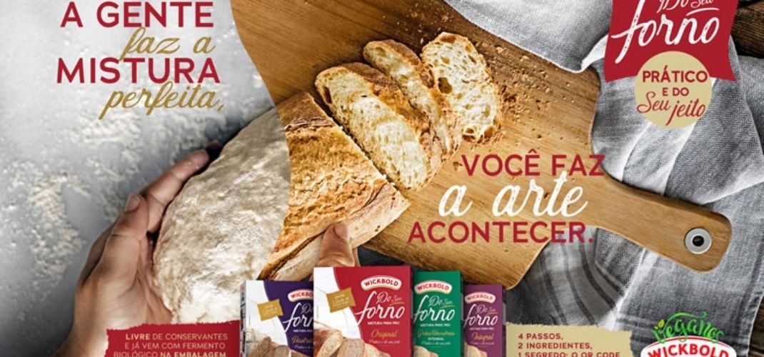 Arte de fazer pão: campanha da Wickbold ensina como fazer produto em casa